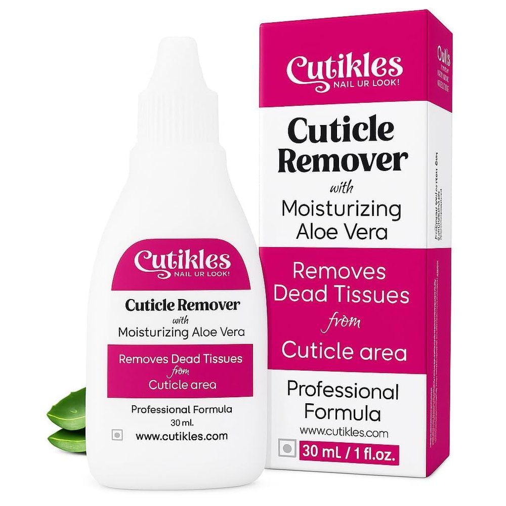 Cutikles Cuticle Remover Gel. Quick-Action, No-Spill Professional Gel Formula Removes Dead Tissues from Cuticle Area Instantly. Moisturizing Aloe Vera protects & hydrates nails - 1 Fl Oz