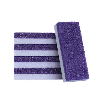 NOVAL Foot Scrubber for Feet Callus Remover Professional Pumice Stone for Feet Cracked Heel Dead Skin Remove 2 Sided Pedicure Tools (Pack of 4)