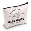 JXGZSO Movie Inspired Merch Weed Shoppe Zipper Pouch Makeup Bag Gift Fo (WEED SHOPPE Bag) view 1