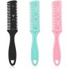 3 Pcs Trimmer Razor,Professional Double-Edge Razor Blades Dual Side Hair Thinning Scissors & DIY Slim Haircuts Tool view 1
