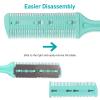 3 Pcs Trimmer Razor,Professional Double-Edge Razor Blades Dual Side Hair Thinning Scissors & DIY Slim Haircuts Tool view 4