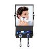 Shower Mirror fogless for Shaving - Dual-Sided 1X/3X Magnification, Anti-Fog Bathroom Mirror with Squeegee, Rust-Proof, Black view 1