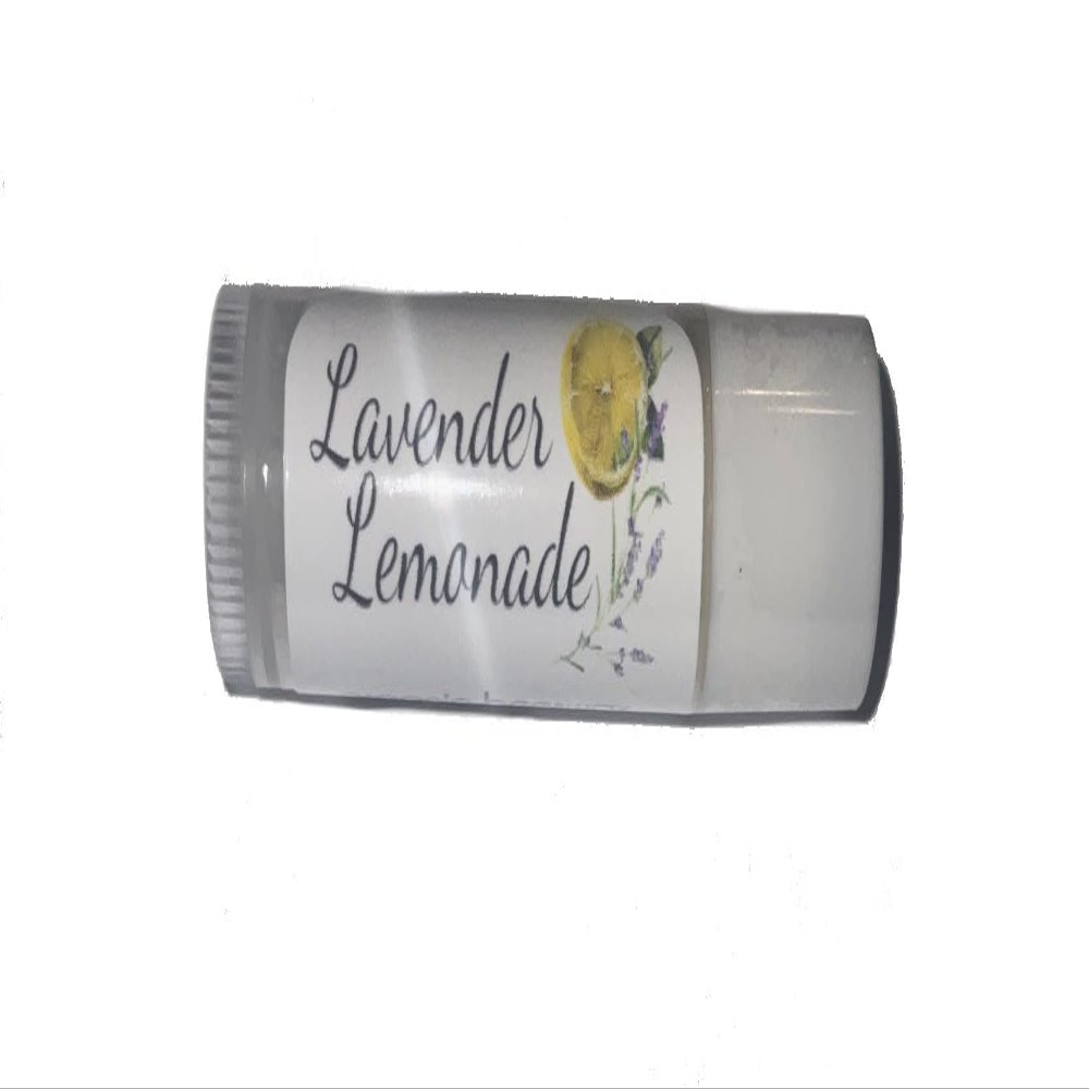 All Natural and Organic Ingredient Handmade Lipbalm (Lavender Lemonade)