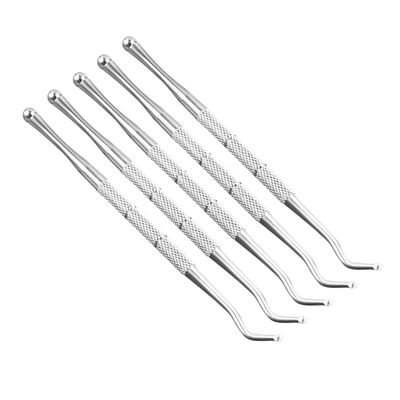 balacoo 15pcs Stainless Steel Nail File Single Metal Files for Toenails and Fingernails Precision Manicure Tools for Home and Salon Use and Portable Design