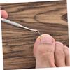 POPETPOP 15pcs Stainless Steel Nail File Metal Files for Fingernails and Toenails Precision Manicure Tool for Home and Salon Use Easy to Carry Handbag view 4