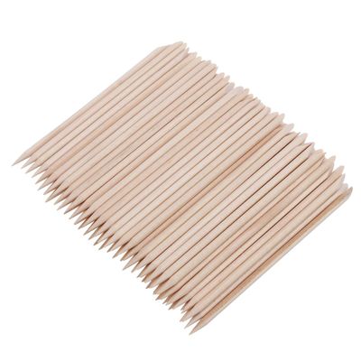 100pcs Nail Art Sticks Multi Functional Cuticle Pusher Remover Tools Manicure Pedicure