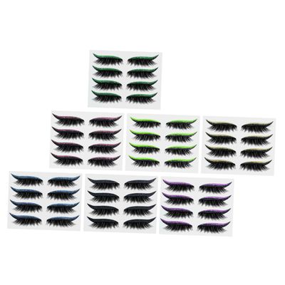 balacoo 28pairs Chic Eyeliner Sticker Reusable Eye Makeup Decals for Creative Looks Easy to Apply for Parties and Everyday Use