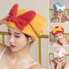 2PCS Super Absorbent Hair Towel Wrap for Wet Hair,Quick Dry Head Wrap with Bow-Knot Shower,Absorbent Hair Towel Wrap (2PCS H) view 2