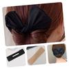 balacoo 3pcs Flexible Donut Hair Bun Maker Styling Tools for Hair for Messy Buns and Chignons for Daily Use view 2