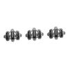 balacoo 3pcs Antiquing Hair Clip Stylish Alloy Clips for Daily Use Parties Silver and Black Fashionable Hairpins for Women Elegant Hair Accessories view 1