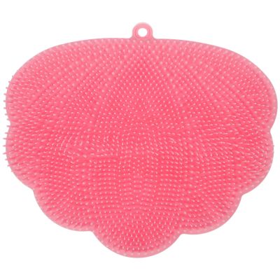 POPETPOP Shower Foot Back Scrubber Bathing Accessory Suction Cup Back Scrubber Decorative Pad