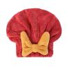 2PCS Super Absorbent Hair Towel Wrap for Wet Hair,Quick Dry Head Wrap with Bow-Knot Shower,Absorbent Hair Towel Wrap (Burgundy) view 1