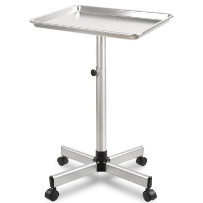 Fuehomue Salon Tray, Salon Color Tray with Adjustable Height, Salon Tray on Wheels, Salon Rolling Tray, Ideal Use As Tattoo TrayDental Tray