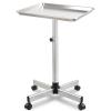 Fuehomue Salon Tray, Salon Color Tray with Adjustable Height, Salon Tray on Wheels, Salon Rolling Tray, Ideal Use As Tattoo TrayDental Tray view 1