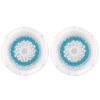 Azonbey Brush Head Replacements Compatible with Clarisonic Mia 1, Mia 2, Mia Fit, Alpha Fit, Smart Profile Uplift and Alpha Fit Face Cleaning Brush Heads (Blue-2Pack) view 1