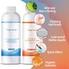 BEVINAS Slip Solution Kit Slip Solution & Nail Brush Cleaner Slip Solution for Poly Gel Nails Quickly Clean Nail Brushes with Glass Cup Nail Cleaning pads Easy DIY Poly Gel Nail at Home view 3