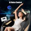 Artist hand Massage Chair Full Body, Zero Gravity Massage Chair SL-Track Shiatsu Massage Recliner Chair with 12 Modes, Bluetooth Speakers, Body Scan, Heating, Foot Roller, AI Control, Airbags, Black view 3
