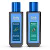 Blue Nectar Hair Care Power Pack: Hair Fall Control Oil + Rosemary Growth Elixir - Ayurvedic Magic for Vibrant, Strong Locks view 1