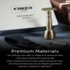 FREED Customized gifts Engraving Shaving Kit - Safety Razor with metal handle include razor base, razor travel case and 10 blades,it's the best gift for men (Bronze) view 3