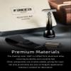 FREED Customized gifts Engraving Shaving Kit - Safety Razor with metal handle include razor base, razor travel case and 10 blades,it's the best gift for men (Hades) view 2