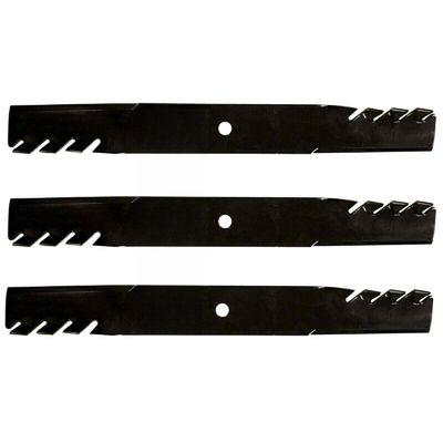 3 Pack Toothed Blades 438-0002-00 RT SRT 61" Replacement for Spartan
