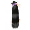 100% Human Hair Straight Bundles Remy Hair Weaving Natural Hair Extensions Straight Human Hair Bundles #1B 24 24 26 26 view 3