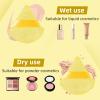 8 Pieces Triangle Powder Puff Face Soft Triangle Makeup Puff Velour Cosmetic Foundation Blender Sponge Beauty Makeup Tools view 4