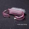 Ankexin Nail Cleaning Brushes Nail Brush Fingernail Scrub Brush Hand Cleaning Brushes Soft Stiff Bristles Nails Toes Scrubber view 2