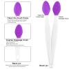 Ankexin Silicone Exfoliating Lip Brush Double-Sided Lip Brush Soft Cleaning Tool view 2