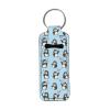 Baxinh Cartoon Penguin Printed Chapstick Holder Lip Balm Holder Lipstick Sleeve Pouch Lip Gloss Holder Marble Stocking Stuffers Gift for Women view 1