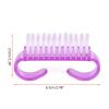 Ankexin Handle Grip Nail Brush Fingernail Scrub Cleaning Brush for Toes and Nails Cleaner Pedicure Brush for Mens and Womens view 3