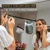 Luxo Shower Mirror, Shower Mirror fogless for Shaving with a Removable Razor Holder - Shaving Mirror for Shower with a Powerful Suction Cup - Shatterproof fogless Mirror for Shower view 3