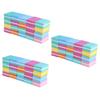 minkissy 150pcs Nail Art Files Small Sanding Cubes for Professional Manicure and Pedicure for Healthy Nail Care and Sanding Mixed Colors view 1