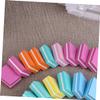 minkissy 150pcs Nail Art Files Small Sanding Cubes for Professional Manicure and Pedicure for Healthy Nail Care and Sanding Mixed Colors view 2