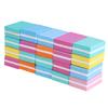 minkissy 150pcs Nail Art Files Small Sanding Cubes for Professional Manicure and Pedicure for Healthy Nail Care and Sanding Mixed Colors view 3