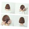 minkissy 1set Hair Bun Maker Diy Hair Braiding Tools for Women Girls Easy Use Styling Accessories Cosmetology Students Black view 4