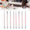 2 PCS Cuticle Pusher Dual Sided, Stainless Steel Professional Grade Stainless Steel Cuticle Remover and Cutter, Dual Ended Nail Care Tool, Cuticle Pusher and Nail Cleaner view 2
