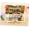 balacoo Colorful Color Eyeshadow Set with Brush Mirror Glitter Eyeshadow for Eye Makeup Shimmer Palette for view 2