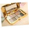 balacoo Colorful Color Eyeshadow Set with Brush Mirror Glitter Eyeshadow for Eye Makeup Shimmer Palette for view 3