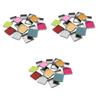 balacoo 168pcs Eyeshadow Blusher Pressed Powder Makeup Cosmetics Metal Pans Magnetic Diy Eyeshadow Palette view 1