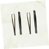 balacoo 8pcs Stainless Steel Eyebrow Shaping Tool Eyebrow Tweezers and Clamps for Precise Trimming and Grooming Compact for Travel view 4