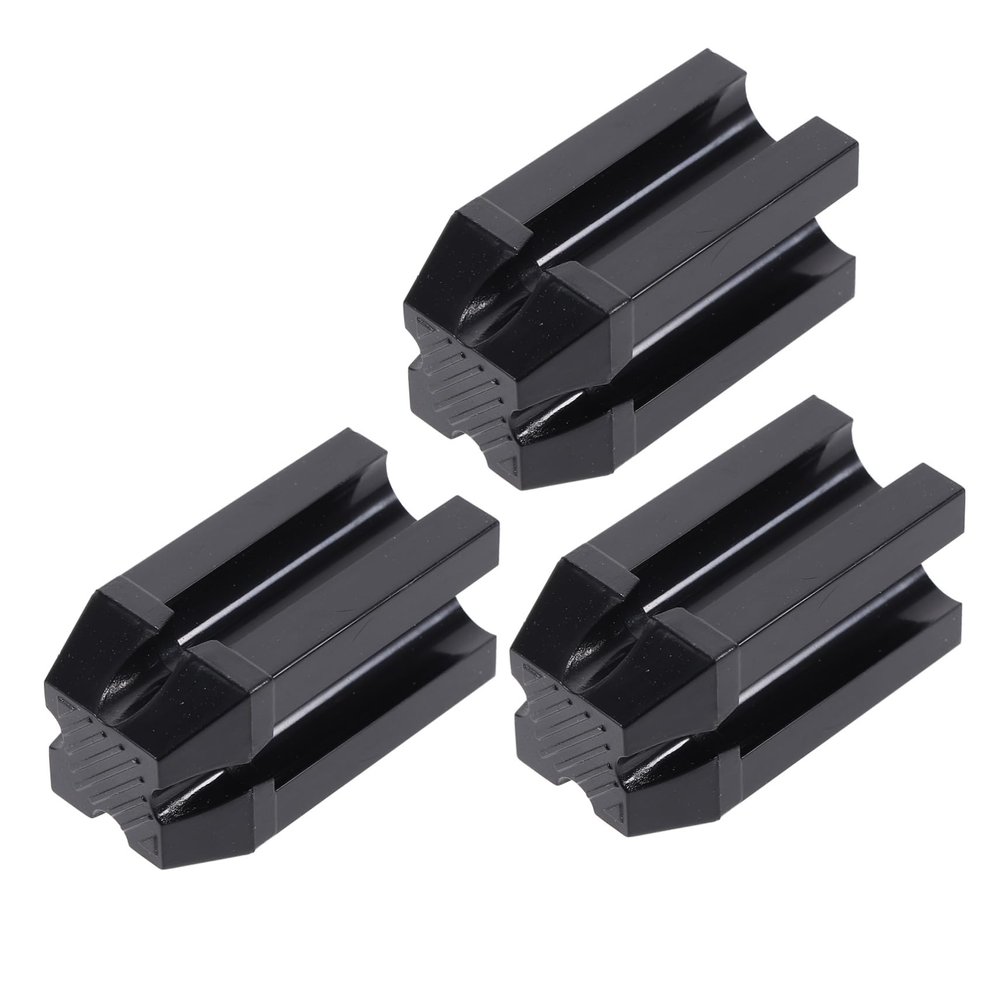 balacoo 6pcs Dual Makeup Pencil Sharpener for Eyeliner Brow Lipstick Sharpener Detachable Lid Makeup Accessories