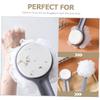 POPETPOP 3pcs Long Handle Shower Brush Body Exfoliator Bathtub Scrubber Brush for Bathroom Double Sides view 2