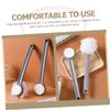 POPETPOP 3pcs Long Handle Shower Brush Body Exfoliator Bathtub Scrubber Brush for Bathroom Double Sides view 4