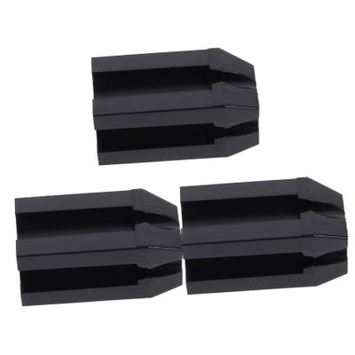 balacoo 6pcs Cosmetic Eyeliner Brow Pencil Sharpener Dual-Ended Makeup Sharpener Lid for Eyeliner Lipstick Quality Makeup Accessory