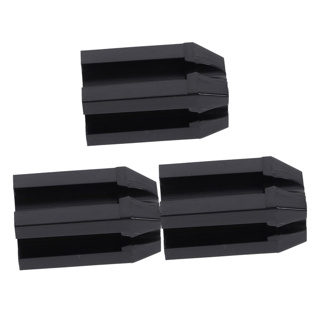 balacoo 6pcs Cosmetic Eyeliner Brow Pencil Sharpener Dual-Ended Makeup Sharpener Lid for Eyeliner Lipstick Quality Makeup Accessory