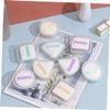 ABOOFAN 20pcs Square Sponge Cases Makeup Sponge Powder Puff Holder Compact Storage Box for Cosmetics view 2