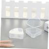 ABOOFAN 20pcs Square Sponge Cases Makeup Sponge Powder Puff Holder Compact Storage Box for Cosmetics view 3