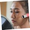 balacoo 4pcs Makeup Brush Fluffy Synthetic Loose Powder Foundation Brush for Blending Buffing and Setting for Contouring and Highlighting Silky Touch Skin view 3