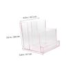 balacoo 2 Pcs Nail Training Kit Grinding Socket Display Base Manicure Organizer Box for Diy view 2